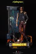 Statuette Johnny Silverhand du jeu vidéo Cyberpunk 2077. | purearts