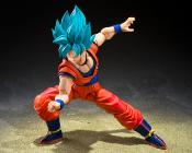 Dragon Ball Super figurine S.H.Figuarts Super Saiyan God Super Son Goku (Blue power transcending Limits) 15 cm | BANDAI