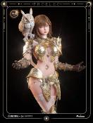 Deity Erosion figurine 1/6 Hwit ole-Phoeleo (Rooted Hair Version) 30 cm | DAMTOYS