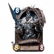Hearthstone statuette 3D Art Frame The Lich King 31 cm I HEX Collectibles
