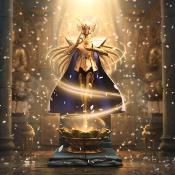 Saint Seiya statuette 1/10 Art Scale Virgo Shaka 28 cm | IRON STUSIOS