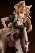 Original Character statuette PVC 1/4 Battle Maid Different Species Leopard Cat Maria 40 cm | MAGI ARTS 