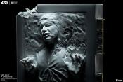 Star Wars statuette Han Solo in Carbonite: Crystallized Relic 53 cm | SIDESHOW