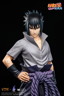 Naruto Shippuden - Pickstar Studio Sasuke Uchiha 1/6 Statue Résine avec LED Licensed