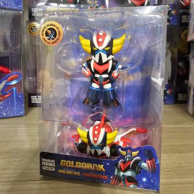 Goldorak spazer & goldorak grendizer standing set 2 fig. 6/5 cm goldorak | Plastoy