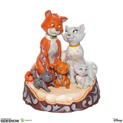 Aristochats Disney statuette Carved by Heart 18 cm| Enesco