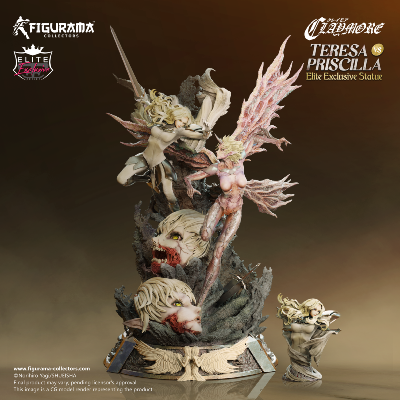 TERESA VS PRISCILLA 1/6 ELITE EXCLUSIVE STATUE CLAYMORE | FIGURAMA