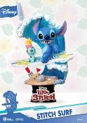 Disney Summer Series diorama PVC D-Stage Stitch Surf 15 cm | BEAST KINGDOM