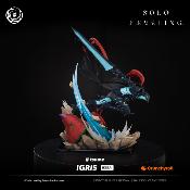 Tsume Art Igris Ikigai 1/6 Statue 56cm Solo Leveling Commandant Chevalier Armée des Ombres Polyresine