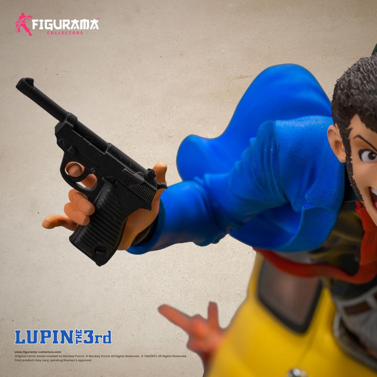 LUPIN THE 3RD - LUPIN, JIGEN, & FUJIKO 1/8 ELITE DIORAMA STATUE | FIGURAMA