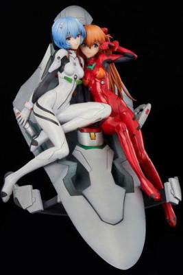 Neon Genesis Evangelion statuette PVC Rei & Asuka Twinmore Object 23 cm | UNION CREATIVE