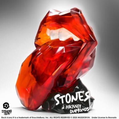 Rolling Stones statuette 3D Vinyl Licks (Hackney Diamonds Version) 22 cm - KNUCKLEBONG
