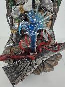 SOULCALIBUR Siegfried Soul Embrace Statuette Polystone 1/4 Deluxe Edition | LED | Vitrail Plexiglass | Pure Arts