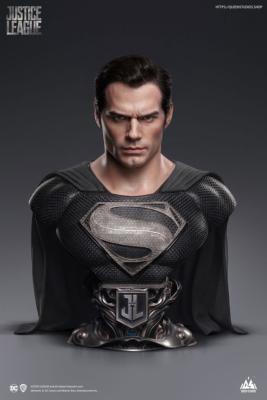 Superman buste 1/1 Superman Black Ver. 73 cm | Queen Studios