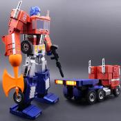 Transformers robot auto-transformable interactif Optimus Prime 48 cm *ANGLAIS*