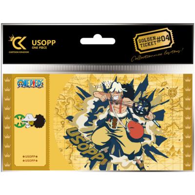 Usopp Golden Ticket One Piece Collection 1 | Cartoon Kingdom