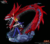 Yami Yugi et Slifer le dragon célèste Yu-Gi-Oh  |  Taka Corp.