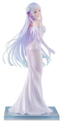 Re:ZERO -Starting Life in Another World- figurine PVC 1/7 Emilia Wedding Dress Ver. 24 cm | Design COCO