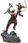 God of War statuette 1/10 BDS Art Scale Kratos & Atreus 34 cm | IRON STUDIOS