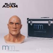 Black Adam buste 1/1 tête en silicone | MUCKLE MANNEQUINS