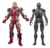 Avengers L Ere d Ultron Figurine Diecast 1/6 Iron Man Mark XLIII 2.0 Deluxe 32cm Hot Toys