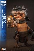 Star Wars The Mandalorian & Grogu figurine taille réelle Keeto Anzellan Droidsmith 26 cm | Hot Toys