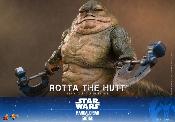 Star Wars: The Mandalorian & Grogu - Hot Toys Rotta The Hutt MMS Movie Masterpiece Figurine 1/6e 31,5 cm