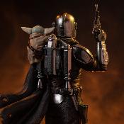 Star Wars statuette The Mandalorian and Grogu Art Scale 1/10 25 cm | Iron Studios