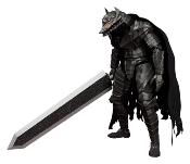 Berserk Plastic Model Kit Plamatea Guts: Berserker Armor Ver. (re-run) 19 cm
