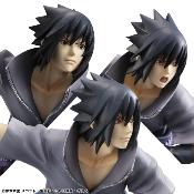 Naruto Shippuden Sasuke Uchiha Great Ninja War 23cm Figurine PVC GEM Series Repeat Megahouse Sharingan Rinnegan Manga Anime