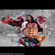 One Piece figurine P.O.P. SA-Maximum Monkey D. Luffy Gear 4 Bounce-Man 10th Limited Ver. 30 cm | MEGAHOUSE