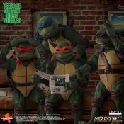 Tortues Ninja box set figurines 1/12 Teenage Mutant Ninja Turtles (1990 Movie) 15 cm | MEZCO