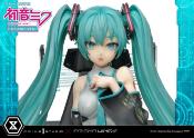 Hatsune Miku statuette PVC 1/4 Hatsune Miku Art by neco Deluxe Bonus 46 cm | PRIME 1 STUDIO