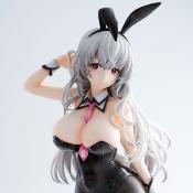 Haori Io Illustration statuette PVC White-haired Bunny 29 cm | SENTINEL