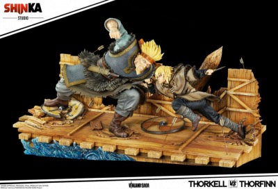 Thorkell VS Thorfinn 1/6 Vinland Saga statue | Shinka Studio
