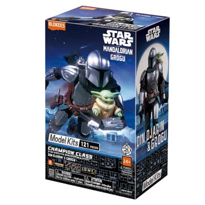 Star Wars Mandalorian Blokees Champion Class 05 Din Djarin & Grogu
