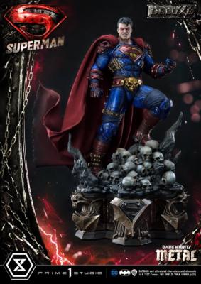 DC Comics statuette 1/3 Superman Deluxe Ver. 88 cm Dark knights Metal | Prime 1