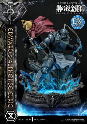 Fullmetal Alchemist statuette 1/6 Edward & Alphonse Elric Deluxe Version 56 cm| Prime 1