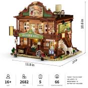 Lumibricks Old West Inn Set Construction LED 2875 pcs 28cm