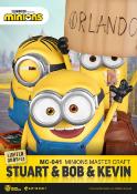 Les Minions statuette Master Stuart & Bob & Kevin 35 cm | Beast Kingdom