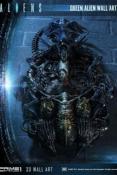Aliens plaque murale 3D Queen Alien 33 x 57 cm | Prime 1 Studio
