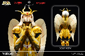 Shaka Totem Virgo Cloth Gold Saint Statue Saint Seiya | Zodiakos Studio