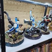 Bundle Terra Formars  – Shokichi Komachi, Adolf Reinhard & Asimov Sylvester Lot complet 1/6 HQS  | Tsume Art