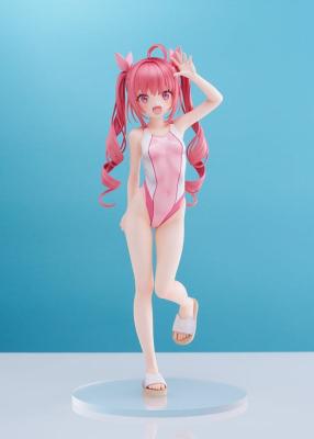 Original Character figurine PVC 1/7 Swimsuit Silhouette Watora Swimsuit Ver. design Kani biimu 23 cm | AMAKUNI