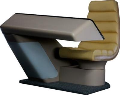 Star Trek La Nouvelle Génération réplique 1/6 Enterprise-D Bridge CONN Console | EXO-6
