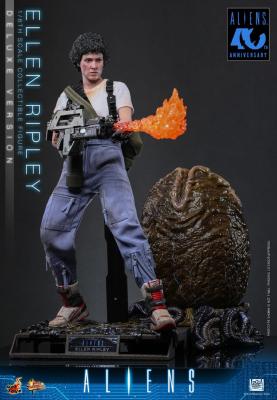 Aliens Ellen Ripley Deluxe Version MMS895 Figurine 1/6 30cm Hot Toys Movie Masterpiece Sigourney Weaver Newt Accessoires Bonus