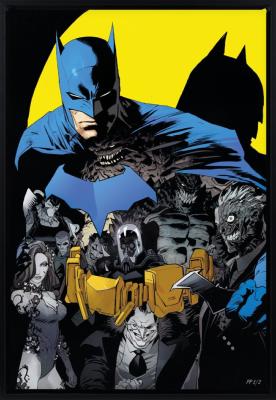 DC Comics - Batman #1 Art Print High-Gloss Black 41x61 cm (non encadrée) - Sideshow
