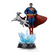 Superman statuette 1/10 Art Scale Superman & Krypto 32 cm | IRON STUDIOS