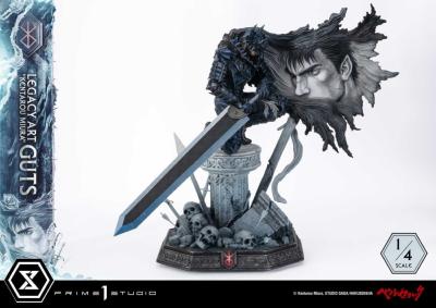 Berserk - Statuette 1/4 Legacy Art Kentarou Miura Guts 74 cm | PRIME 1 STUDIO