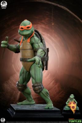 Les Tortues Ninja statuette 1/2 Michelangelo Deluxe Edition 84 cm | PCS